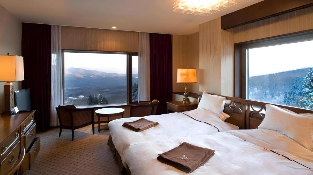 Akakura Kanko Hotel Myoko Exterior foto
